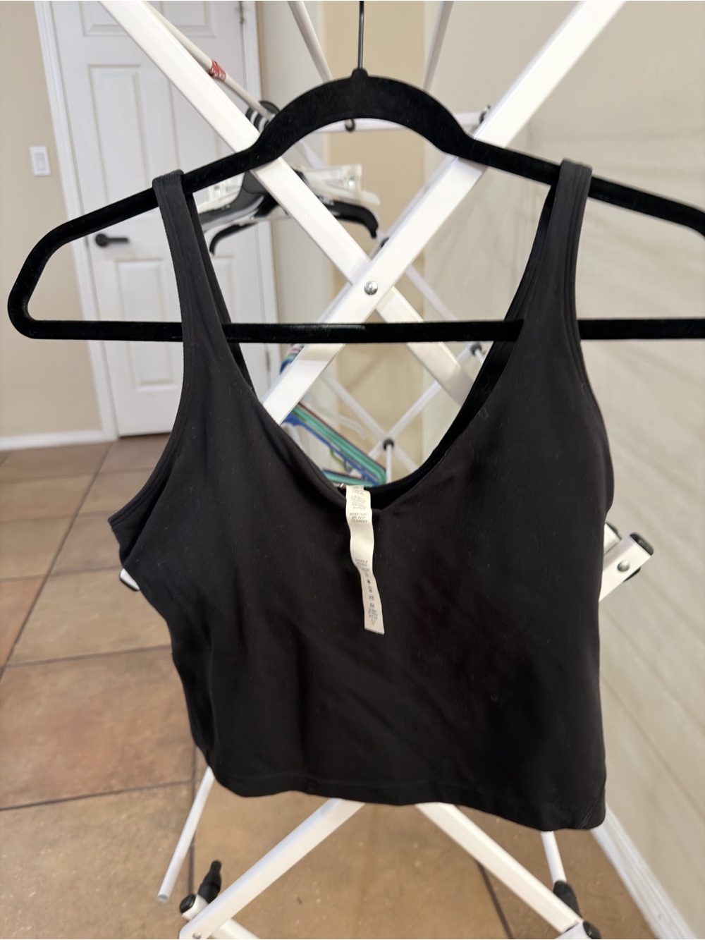 lululemon athletica Black Scoop Tank Camisole
